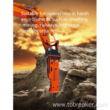 Box Type Excavator Mounted Breaker Hydraulic for Mining